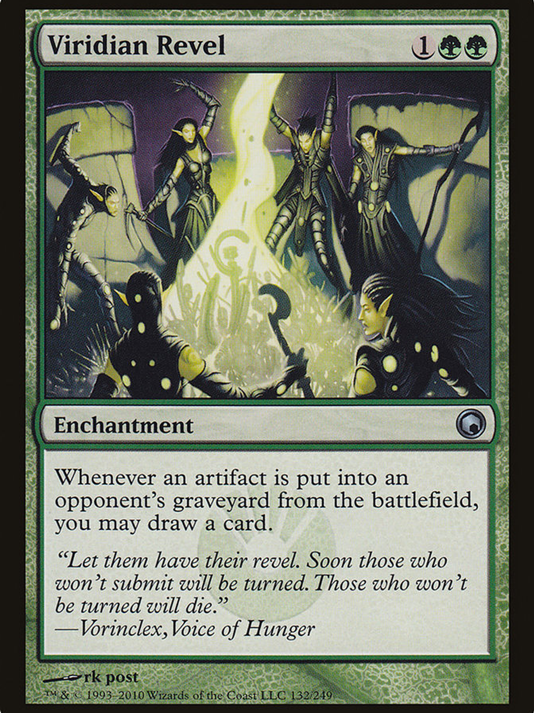 Viridian Revel (Scars of Mirrodin) 1