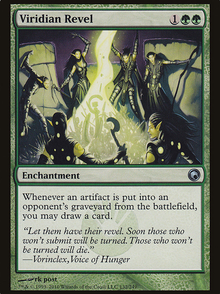 Viridian Revel (Scars of Mirrodin) 1