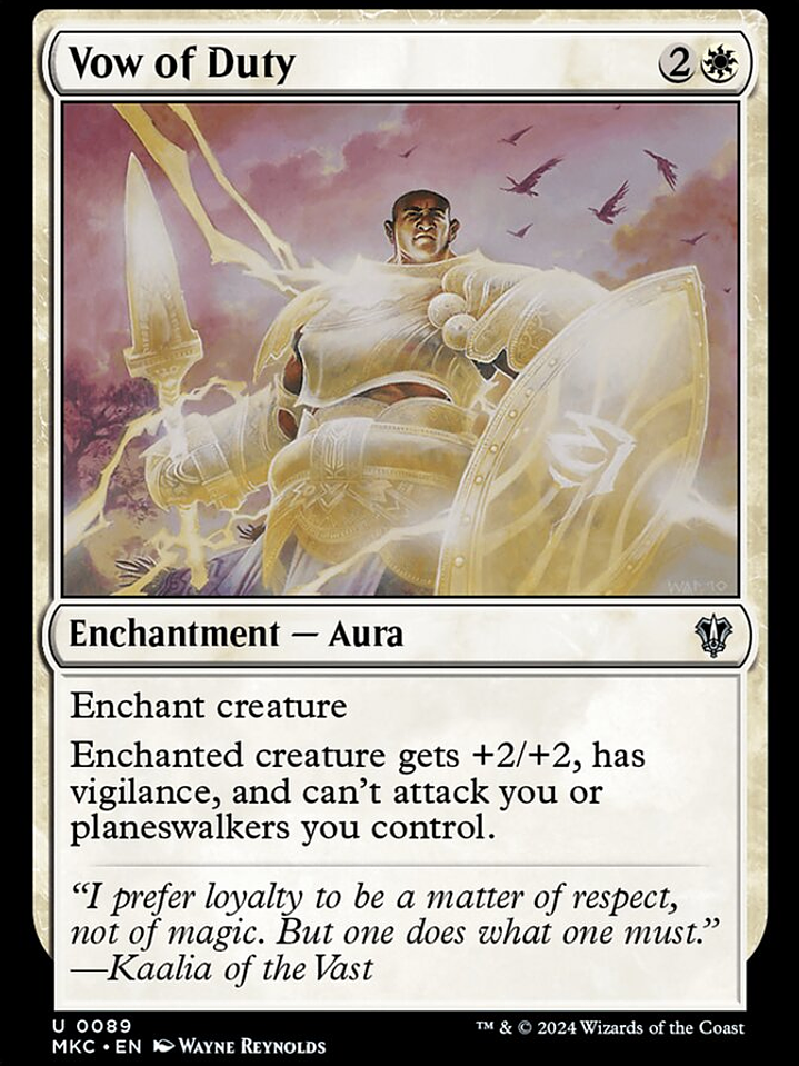 Vow of Duty (Murders at Karlov Manor Commander) 1