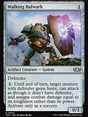 Walking Bulwark (Tarkir: Dragonstorm Commander)