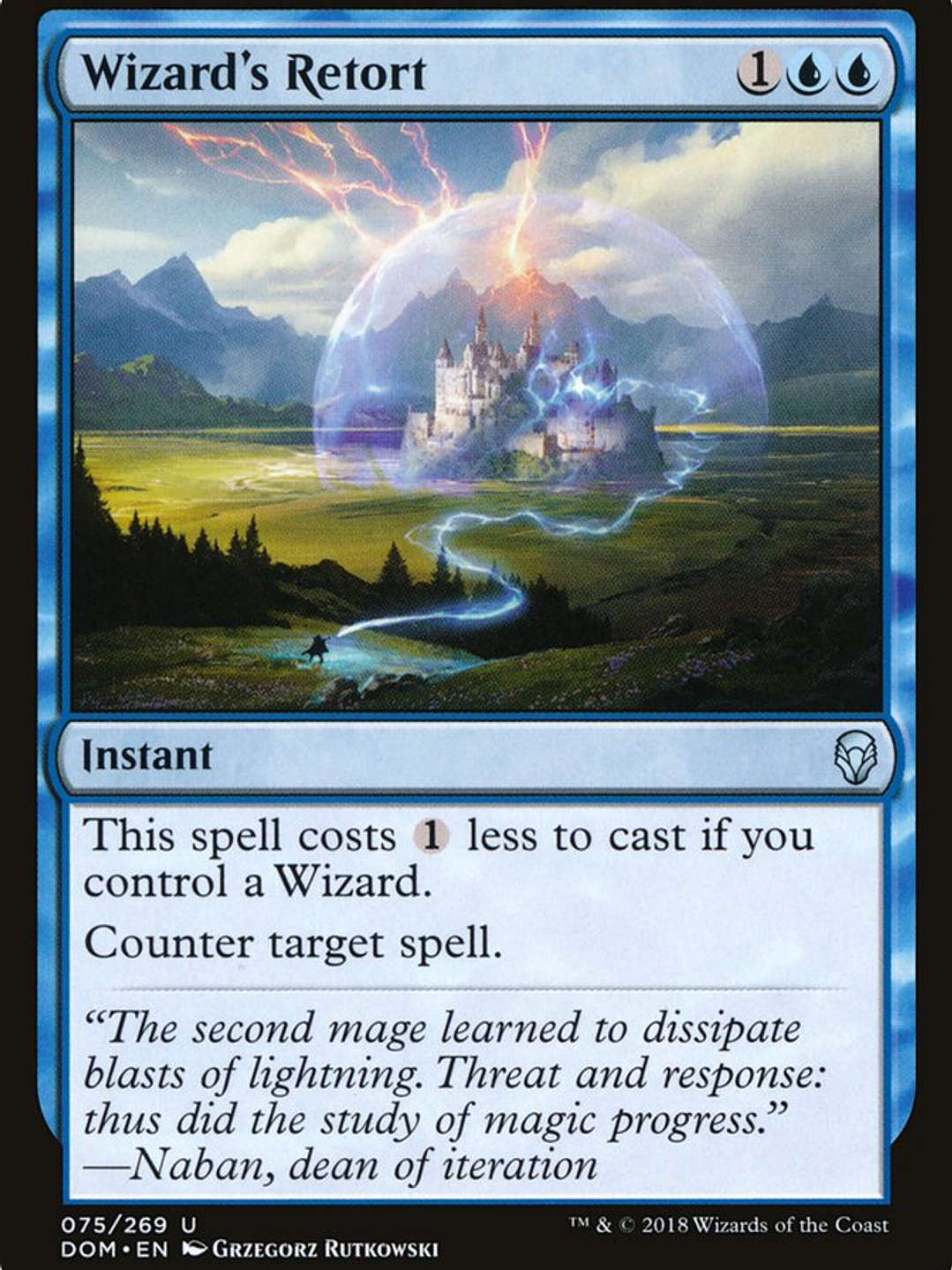 Wizard's Retort (Dominaria) 1