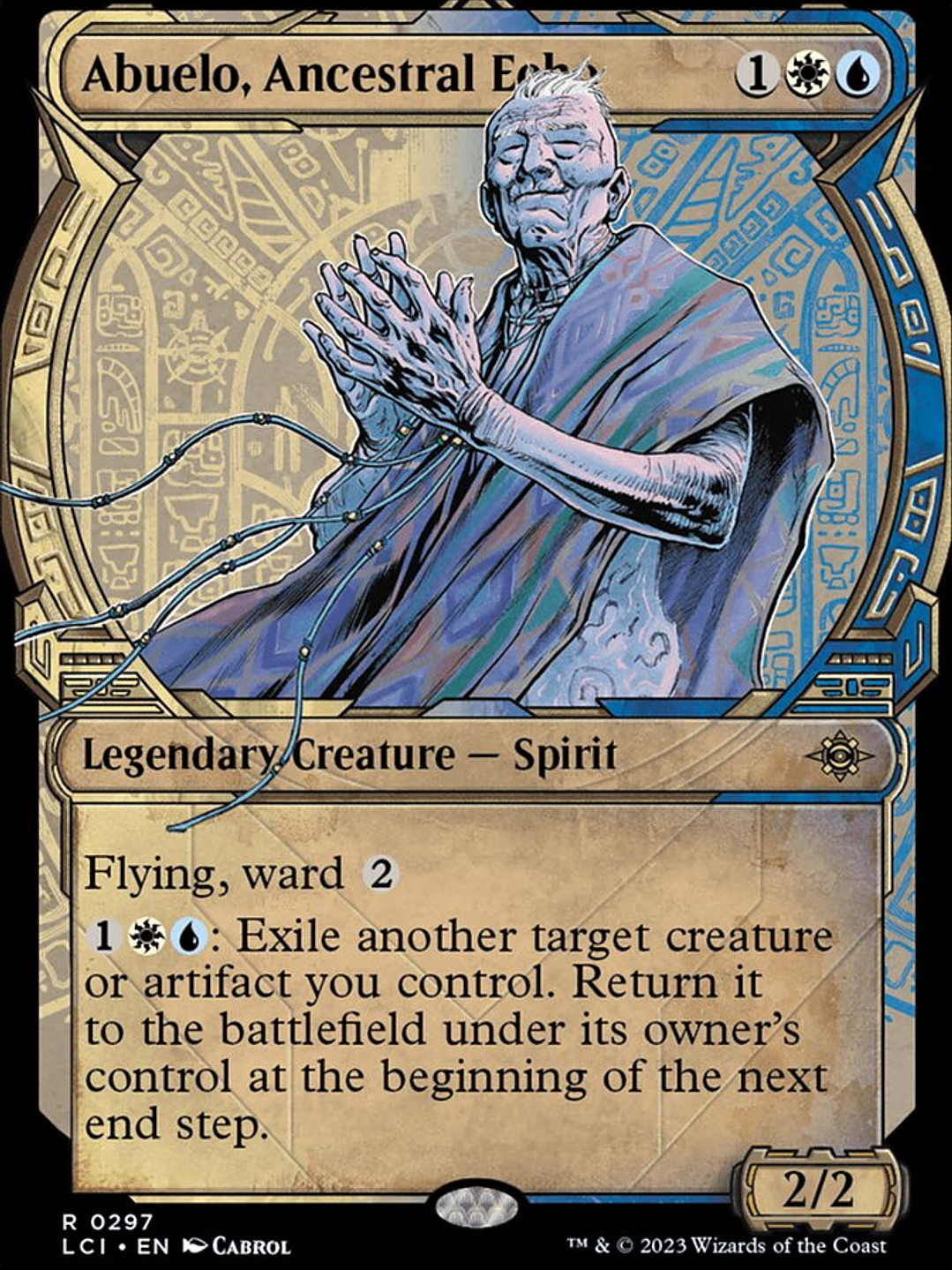 Abuelo, Ancestral Echo (The Lost Caverns of Ixalan) 1