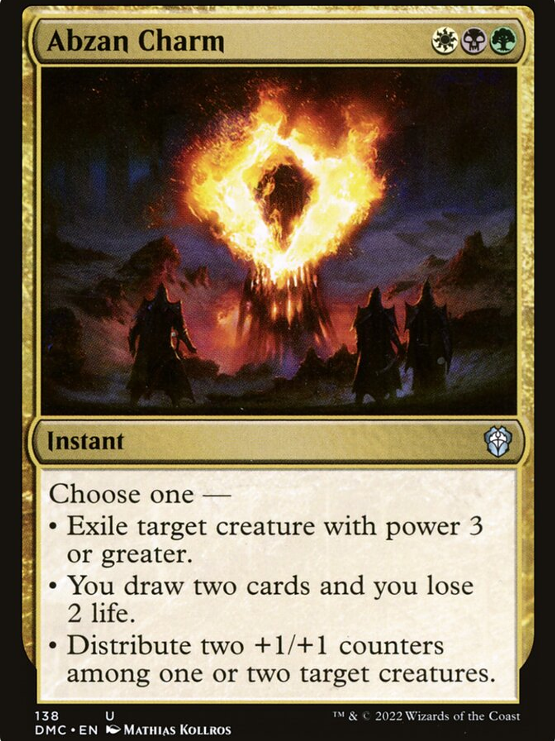 Abzan Charm (Dominaria United Commander) 1