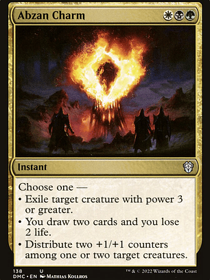 Abzan Charm (Dominaria United Commander)