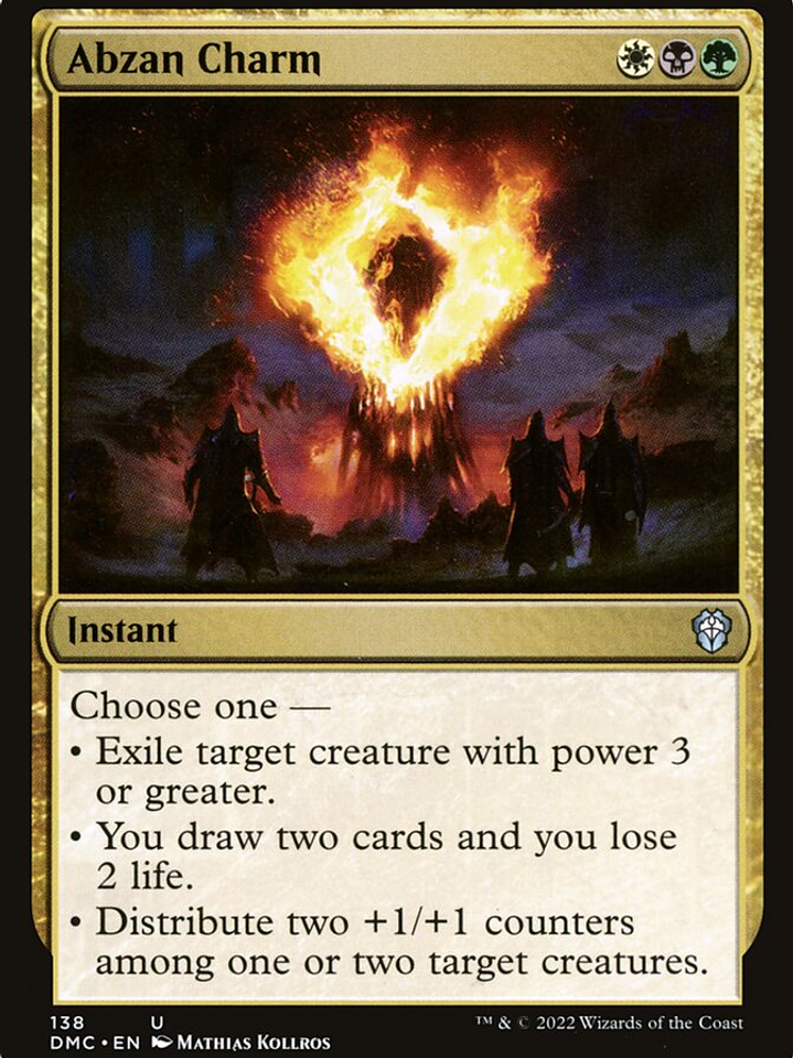Abzan Charm (Dominaria United Commander) 1