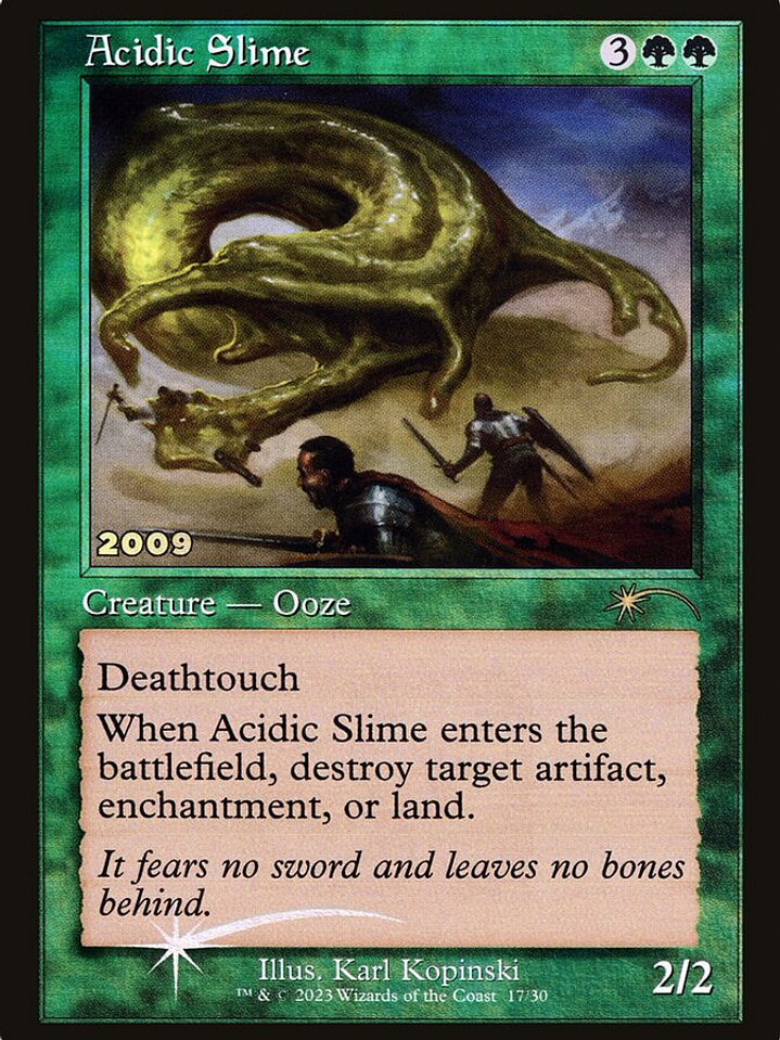 Acidic Slime (30th Anniversary Play Promos) 1