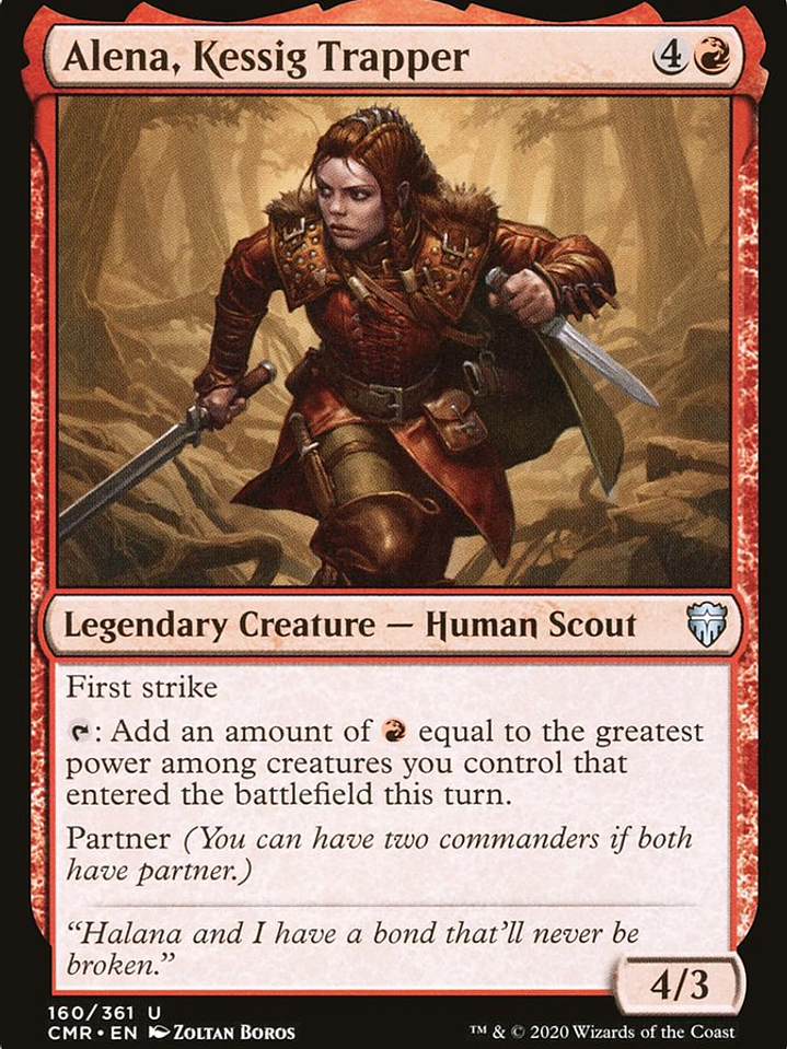 Alena, Kessig Trapper (Commander Legends) 1