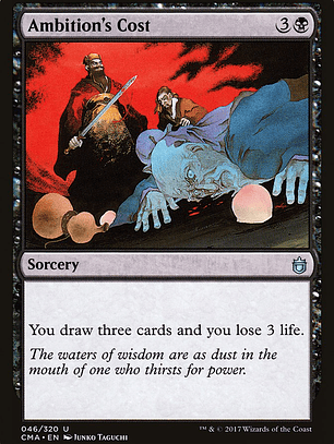 Ambition's Cost (Commander Anthology)