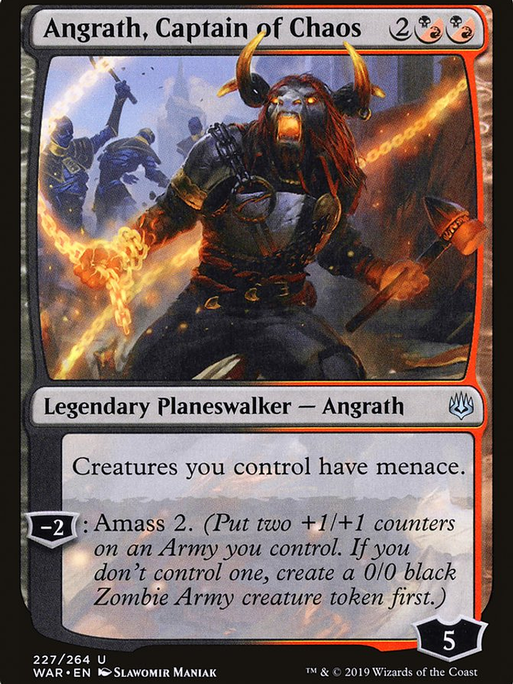Angrath, Captain of Chaos (War of the Spark) 1