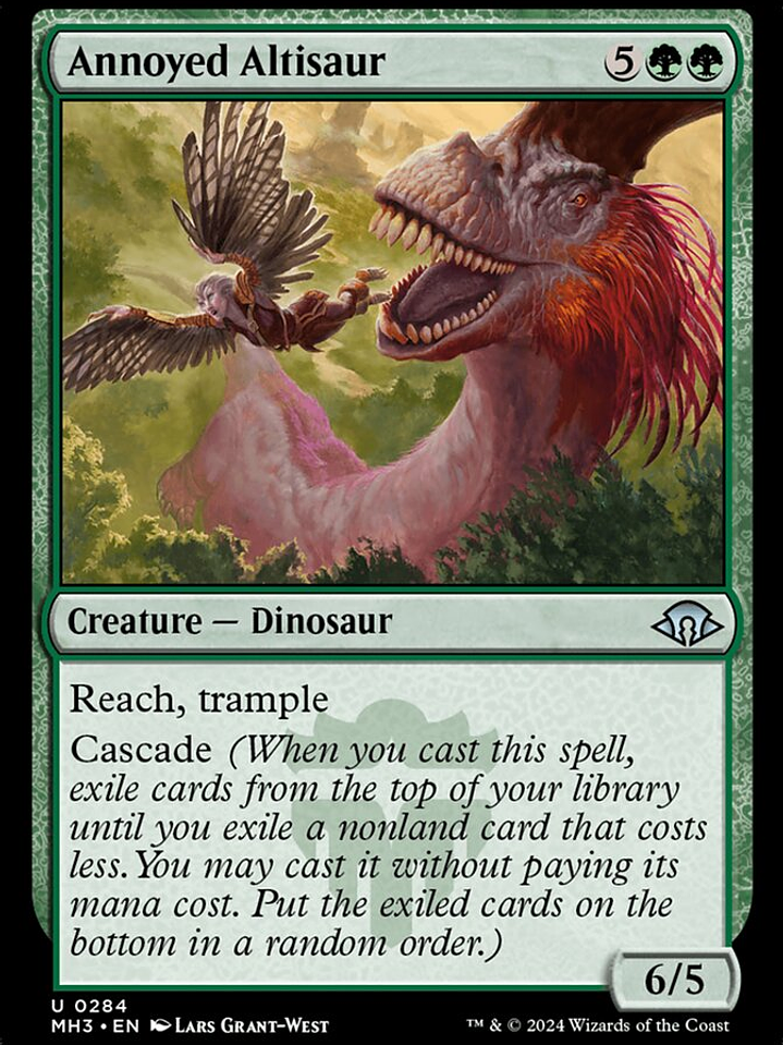 Annoyed Altisaur (Modern Horizons 3) 1