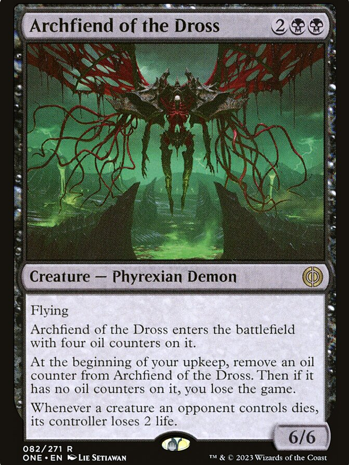 Archfiend of the Dross (Phyrexia: All Will Be One) 1