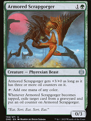 Armored Scrapgorger (Phyrexia: All Will Be One)