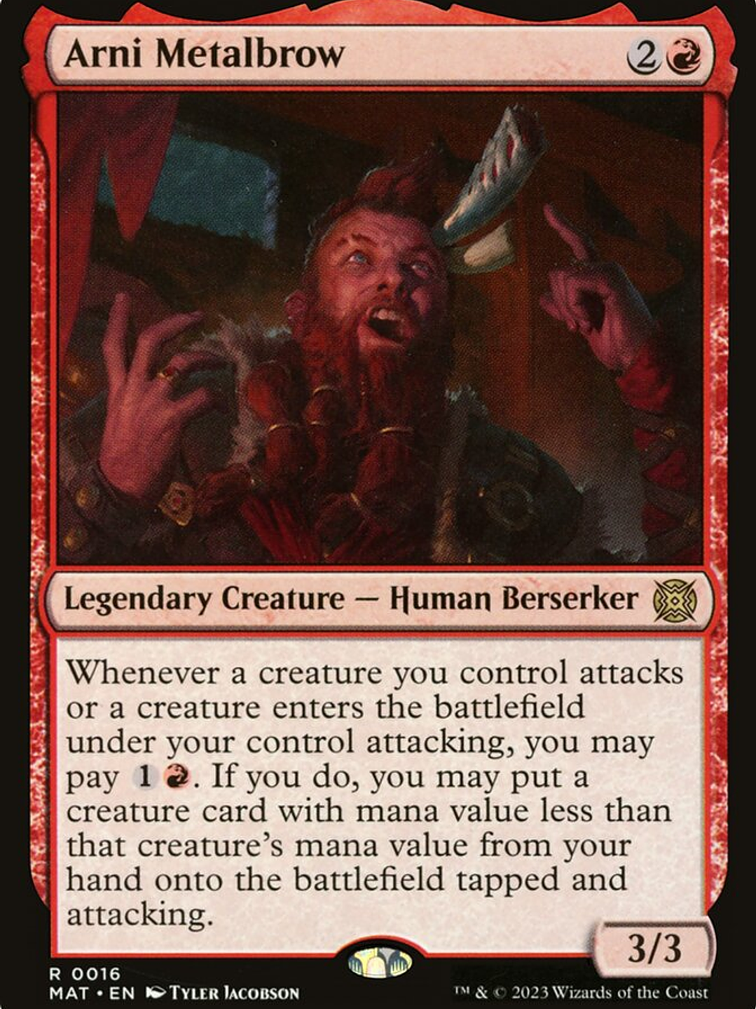 Arni Metalbrow (March of the Machine: The Aftermath) 1