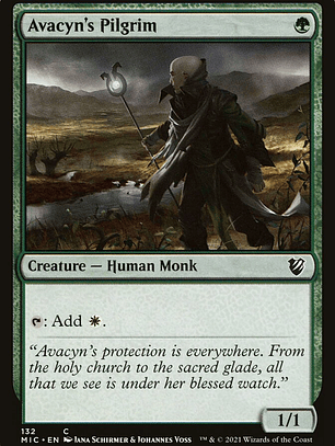 Avacyn's Pilgrim (Midnight Hunt Commander)