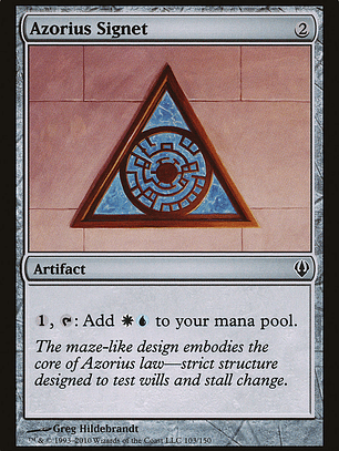 Azorius Signet (Archenemy)