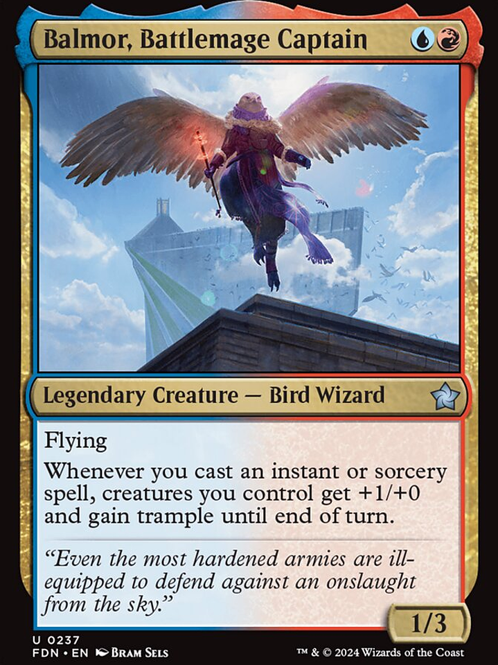 Balmor, Battlemage Captain (Foundations) 1
