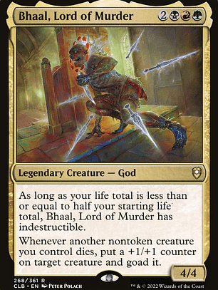 Bhaal, Lord of Murder (Commander Legends: Battle for Baldur's Gate)