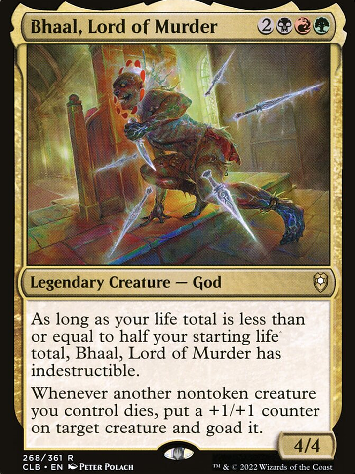 Bhaal, Lord of Murder (Commander Legends: Battle for Baldur's Gate) 1