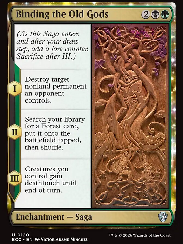 Binding the Old Gods (Lorwyn Eclipsed Commander) 1