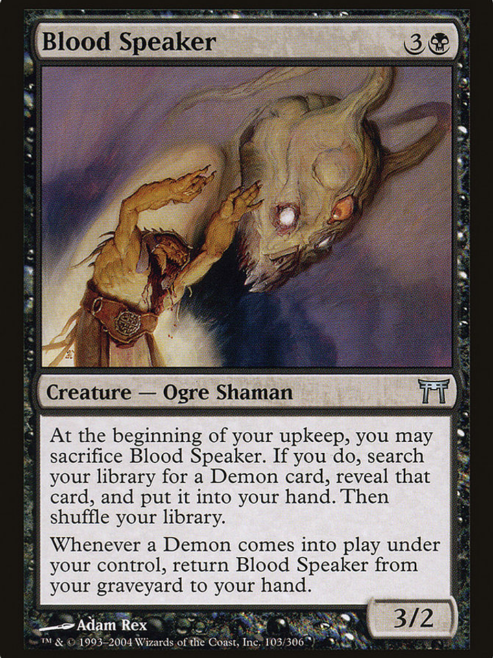 Blood Speaker (Champions of Kamigawa) 1