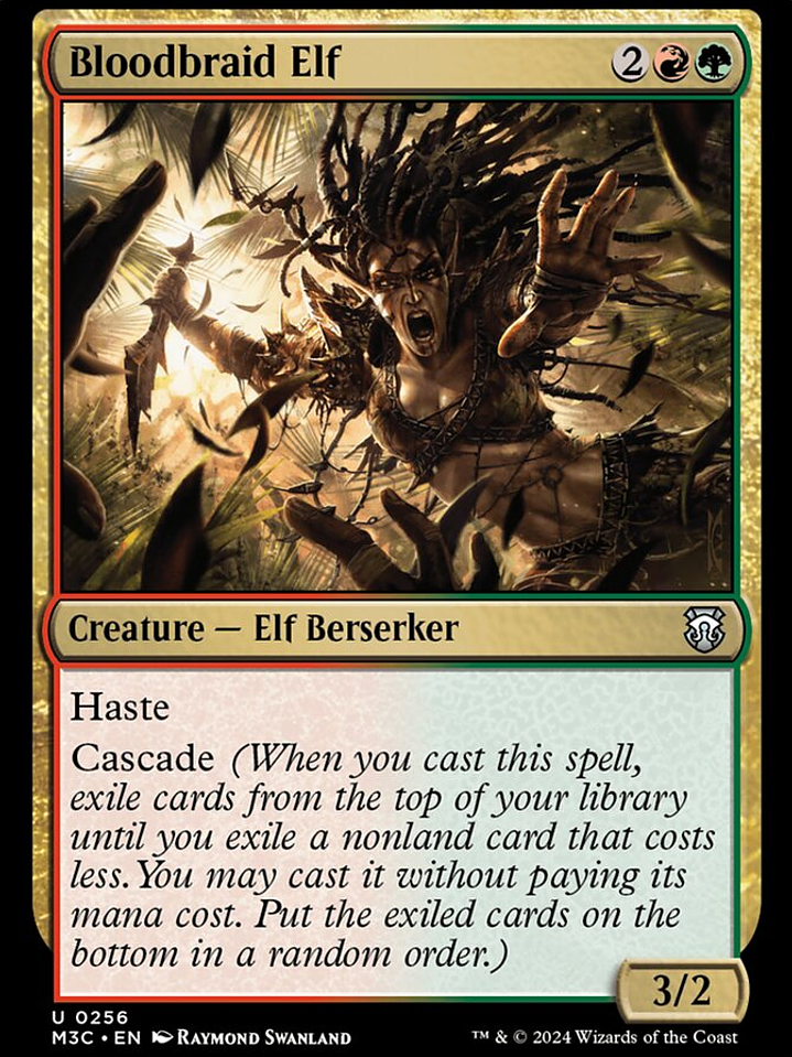 Bloodbraid Elf (Modern Horizons 3 Commander) 1