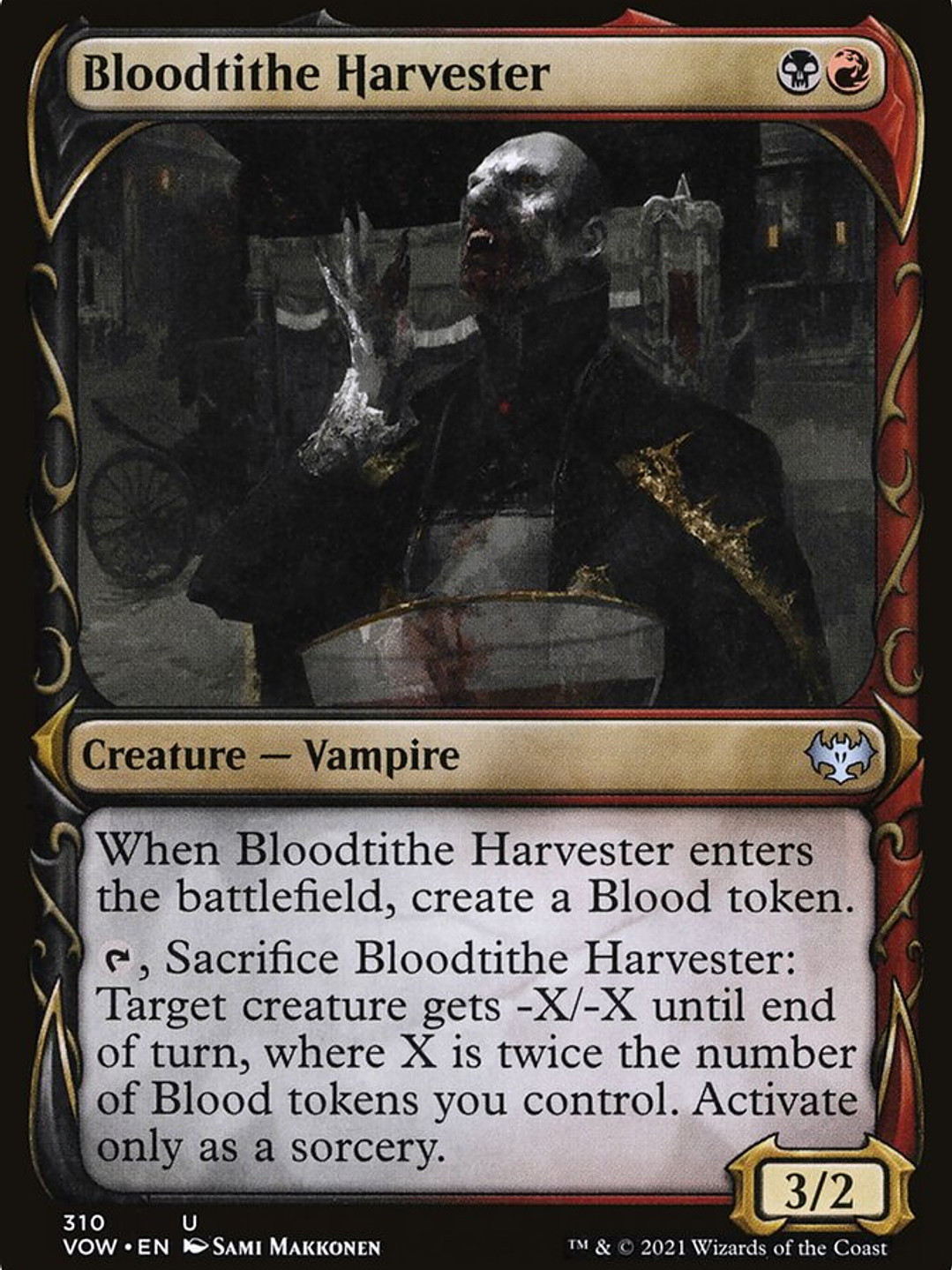 Bloodtithe Harvester (Innistrad: Crimson Vow) 1