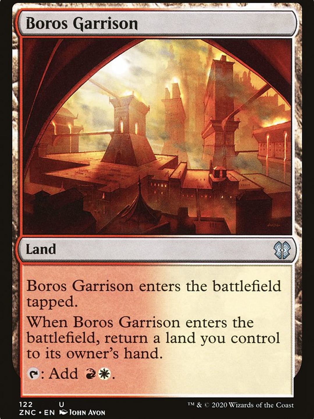Boros Garrison (Zendikar Rising Commander) 1