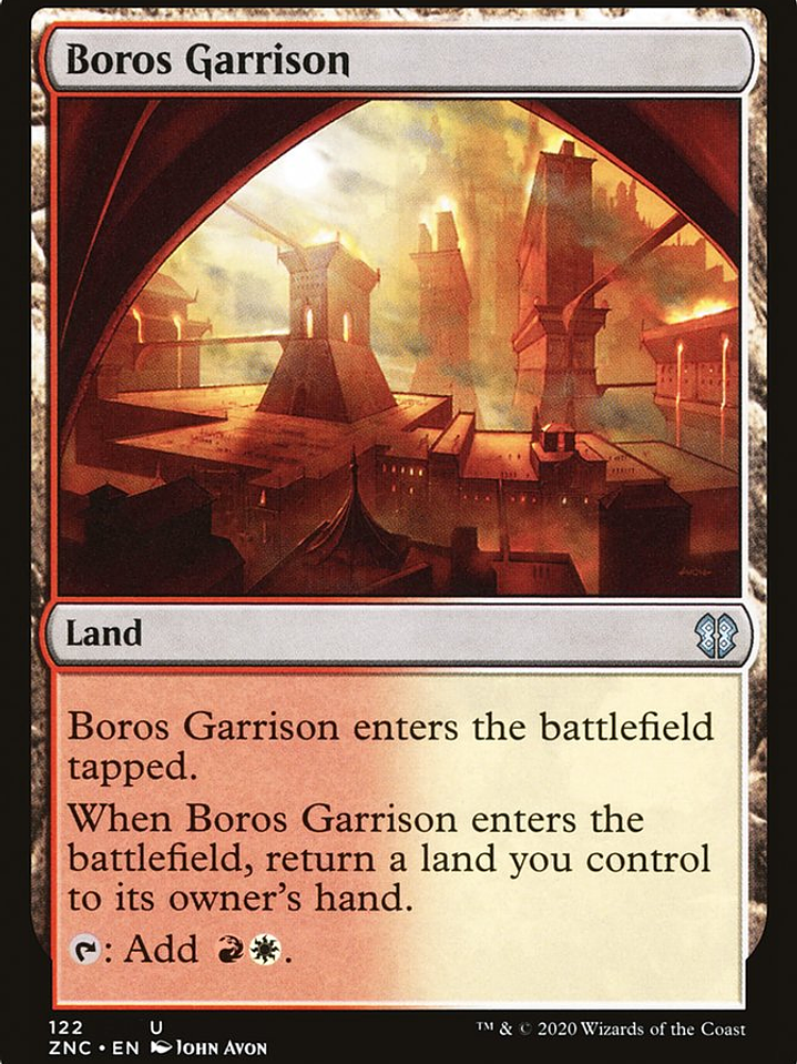 Boros Garrison (Zendikar Rising Commander) 1