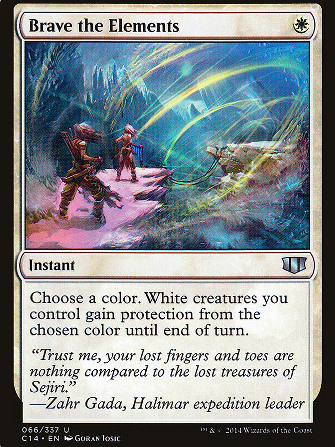 Brave the Elements (Commander 2014) 1