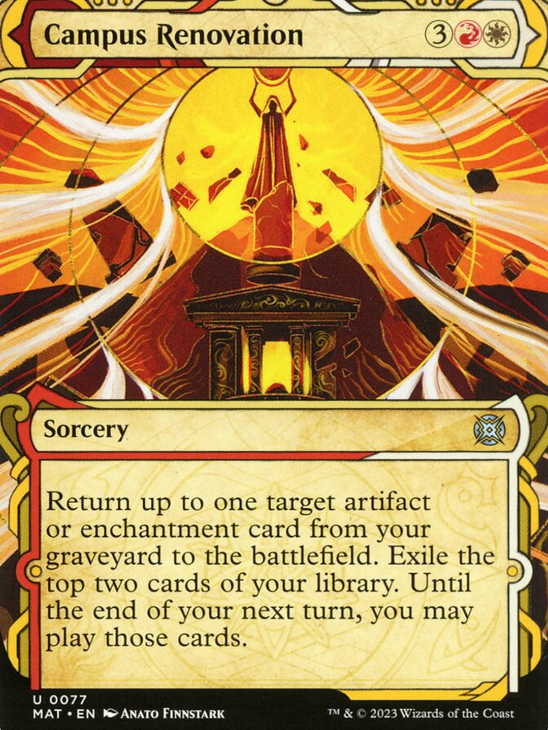 Campus Renovation (March of the Machine: The Aftermath) 1