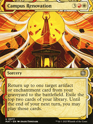 Campus Renovation (March of the Machine: The Aftermath)