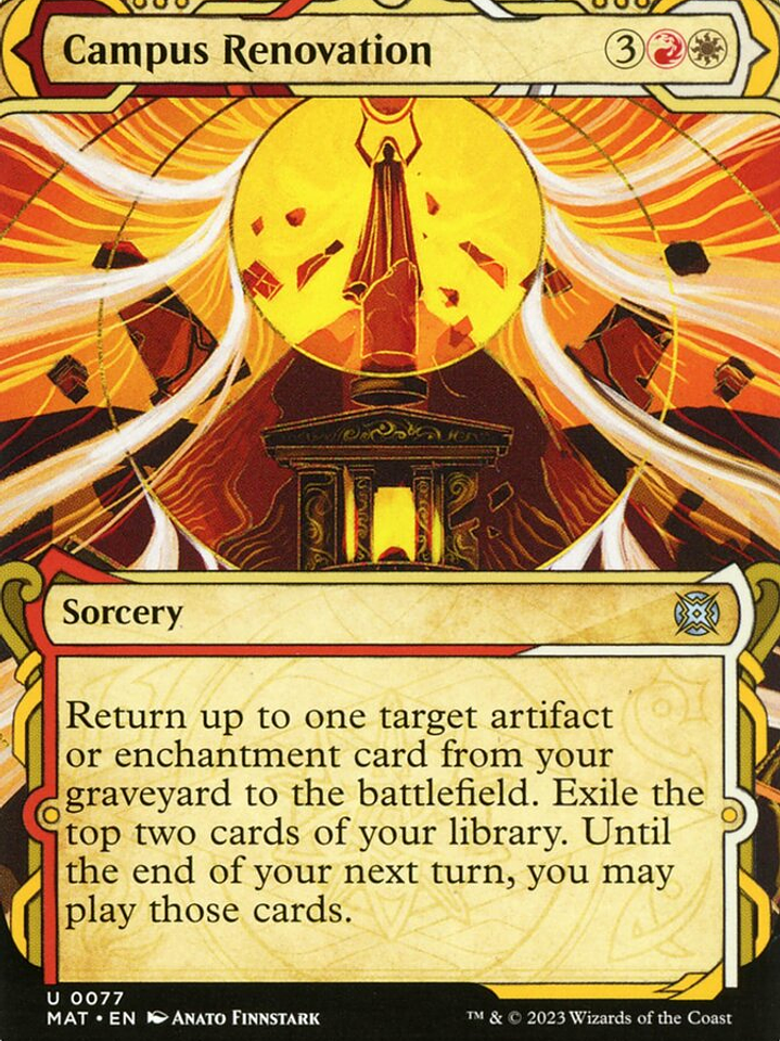 Campus Renovation (March of the Machine: The Aftermath) 1