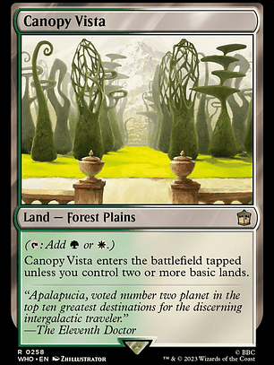 Canopy Vista (Doctor Who)