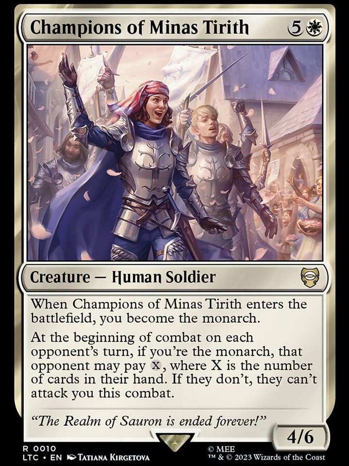 Champions of Minas Tirith (Tales of Middle-earth Commander) 1