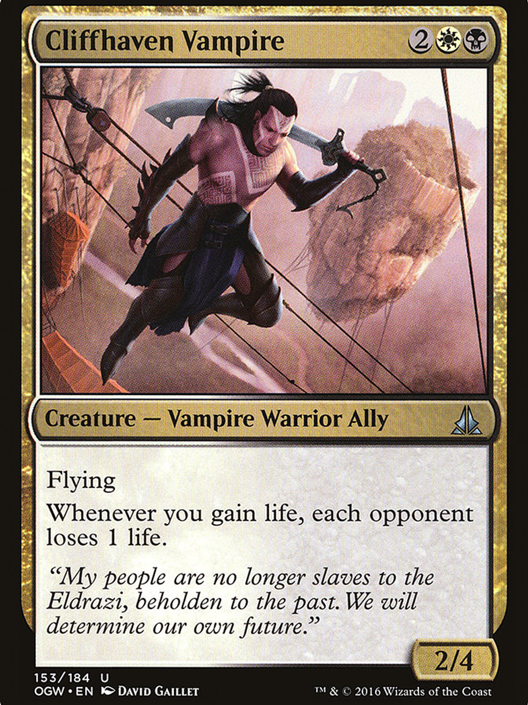 Cliffhaven Vampire (Oath of the Gatewatch) 1