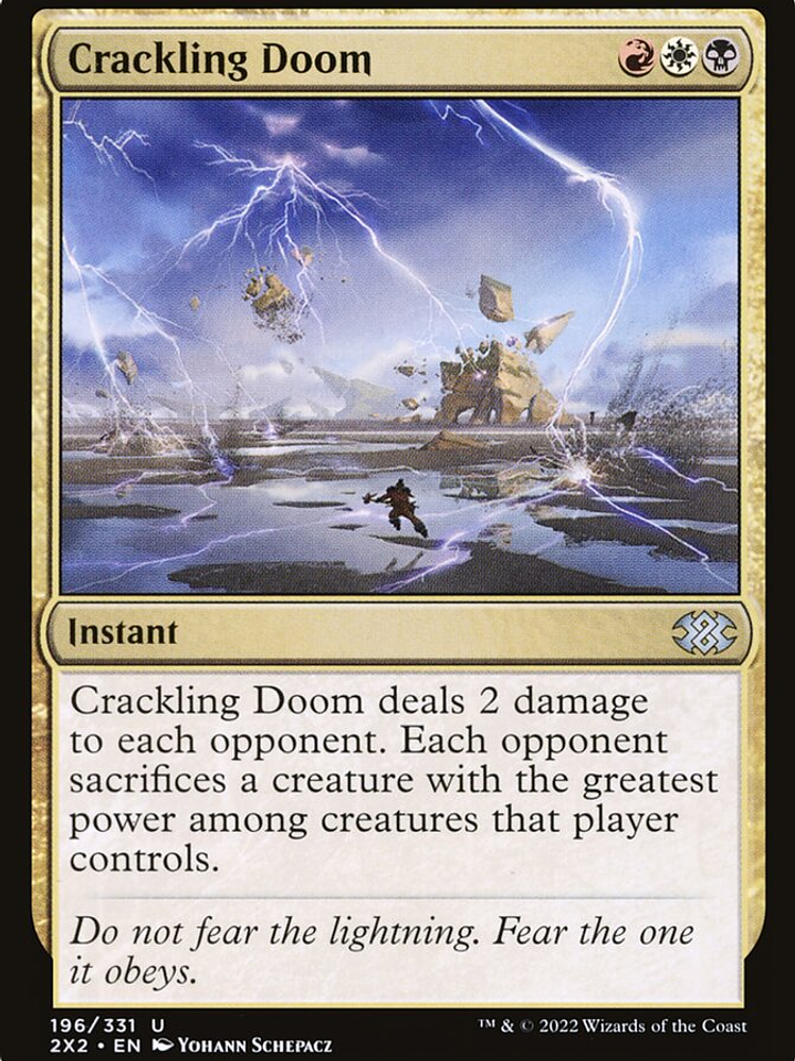 Crackling Doom (Double Masters 2022) 1