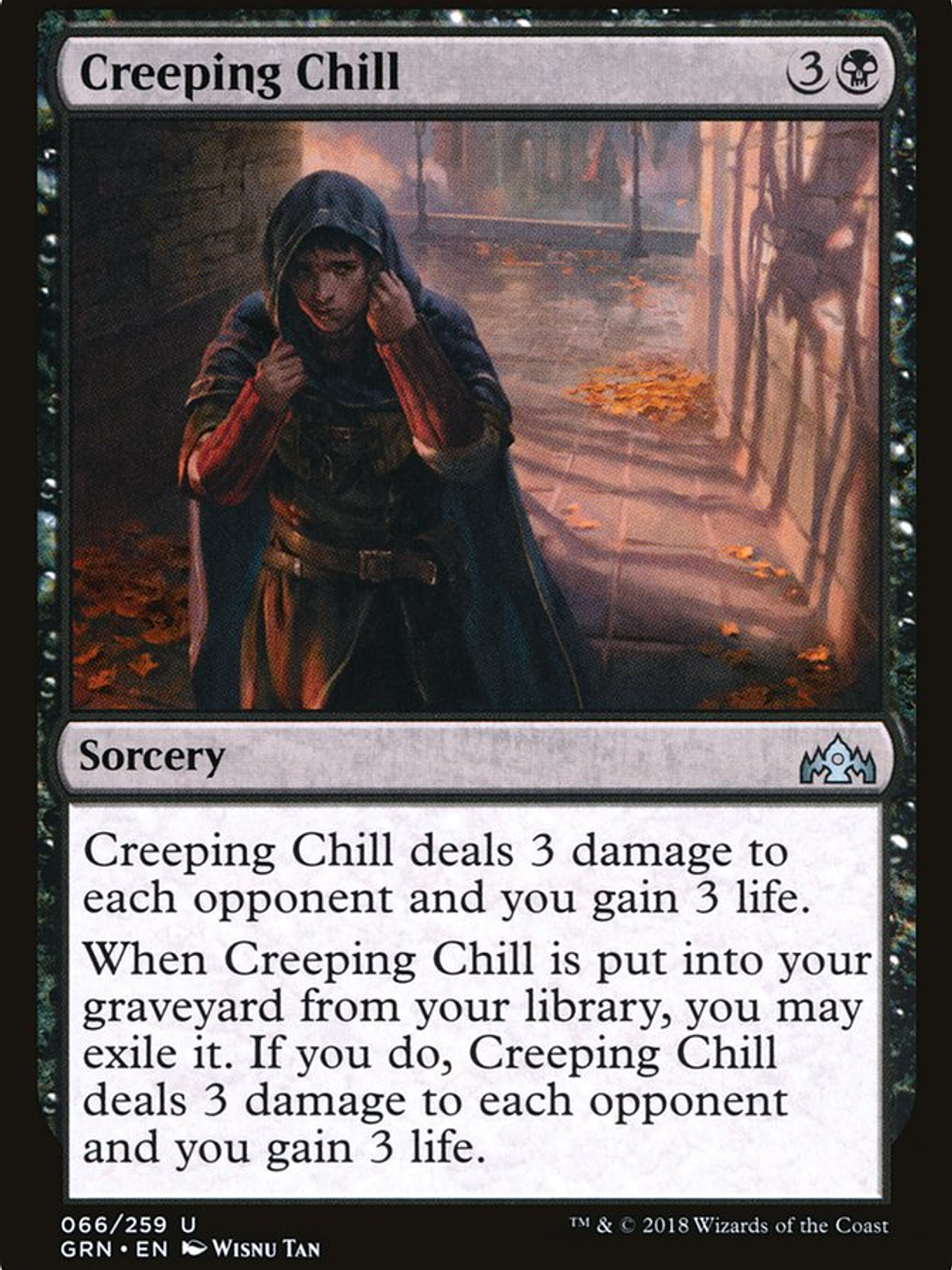 Creeping Chill (Guilds of Ravnica) 1