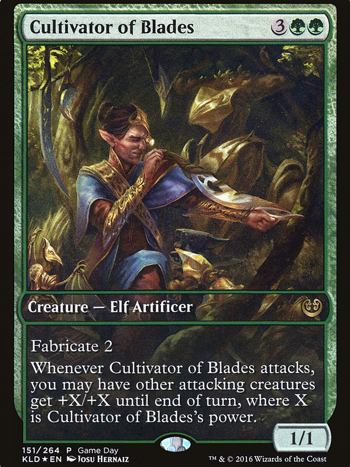 Cultivator of Blades (Kaladesh Promos) 1