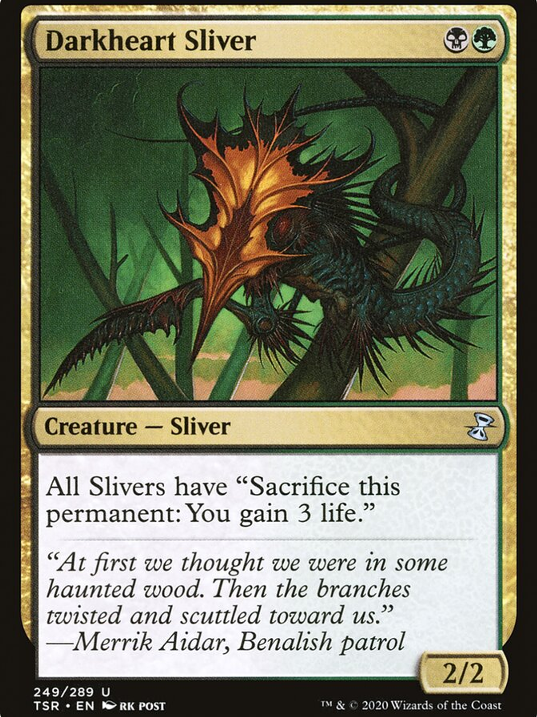 Darkheart Sliver (Time Spiral Remastered) 1