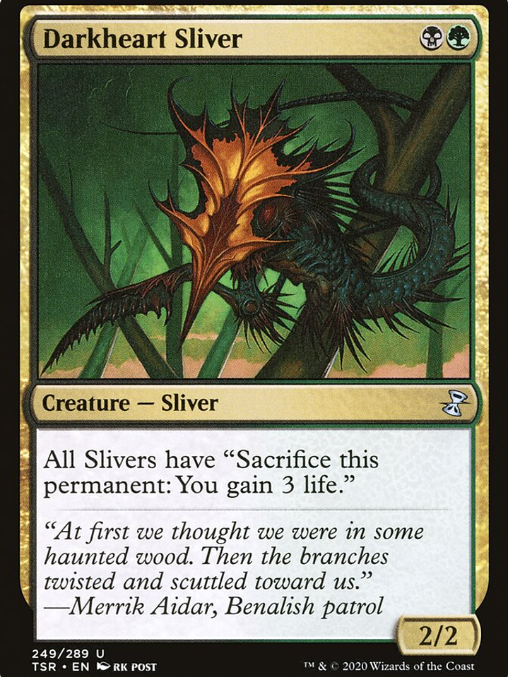 Darkheart Sliver (Time Spiral Remastered) 1