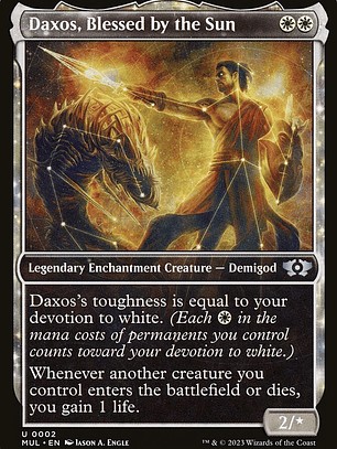 Daxos, Blessed by the Sun (Multiverse Legends)