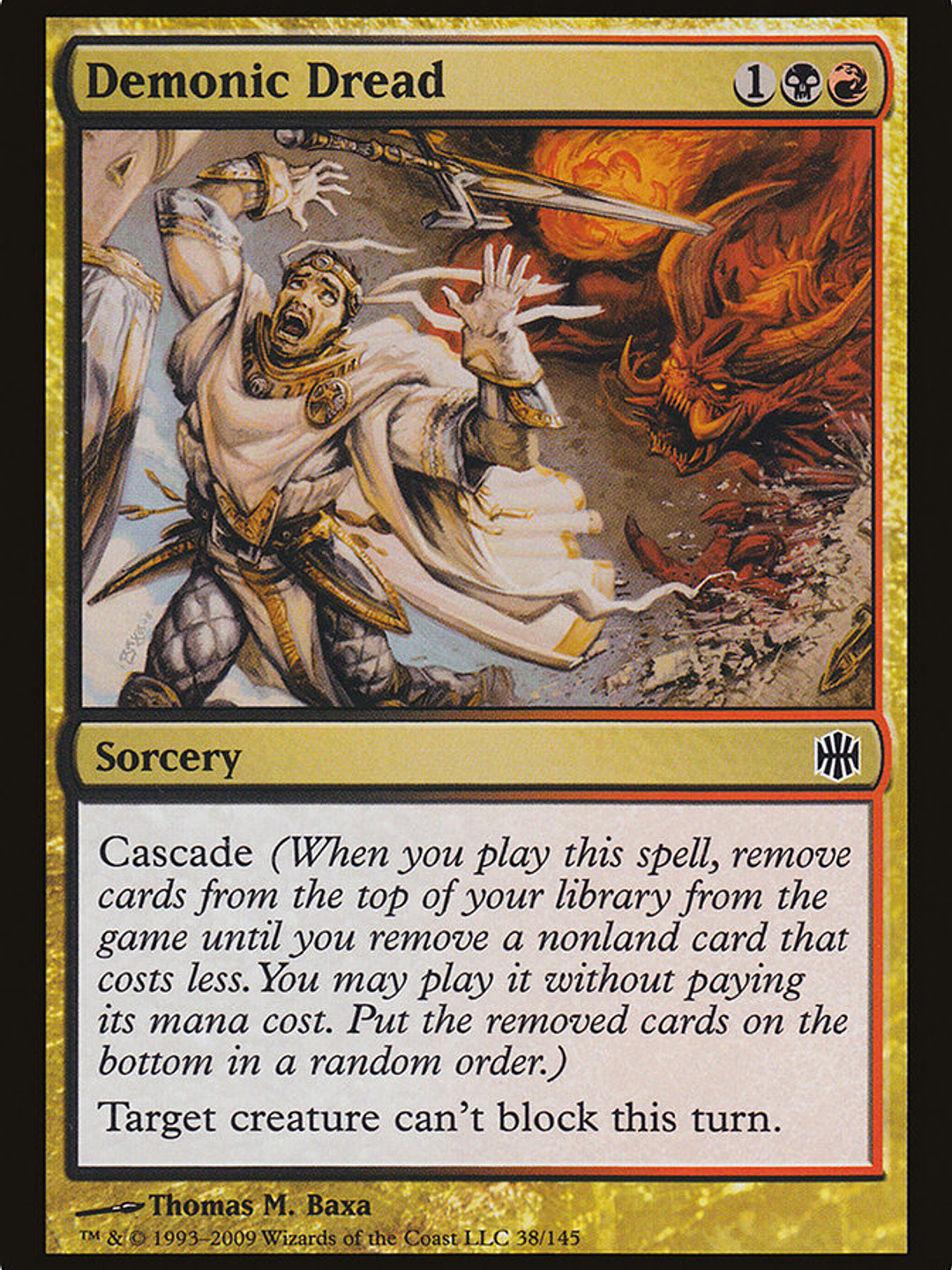 Demonic Dread (Alara Reborn) 1