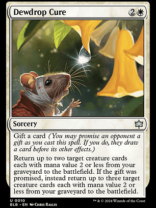 Dewdrop Cure (Bloomburrow)