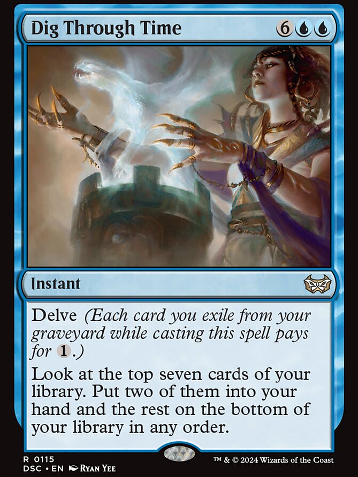 Dig Through Time (Duskmourn: House of Horror Commander) 1