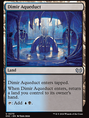 Dimir Aqueduct (Duskmourn: House of Horror Commander)