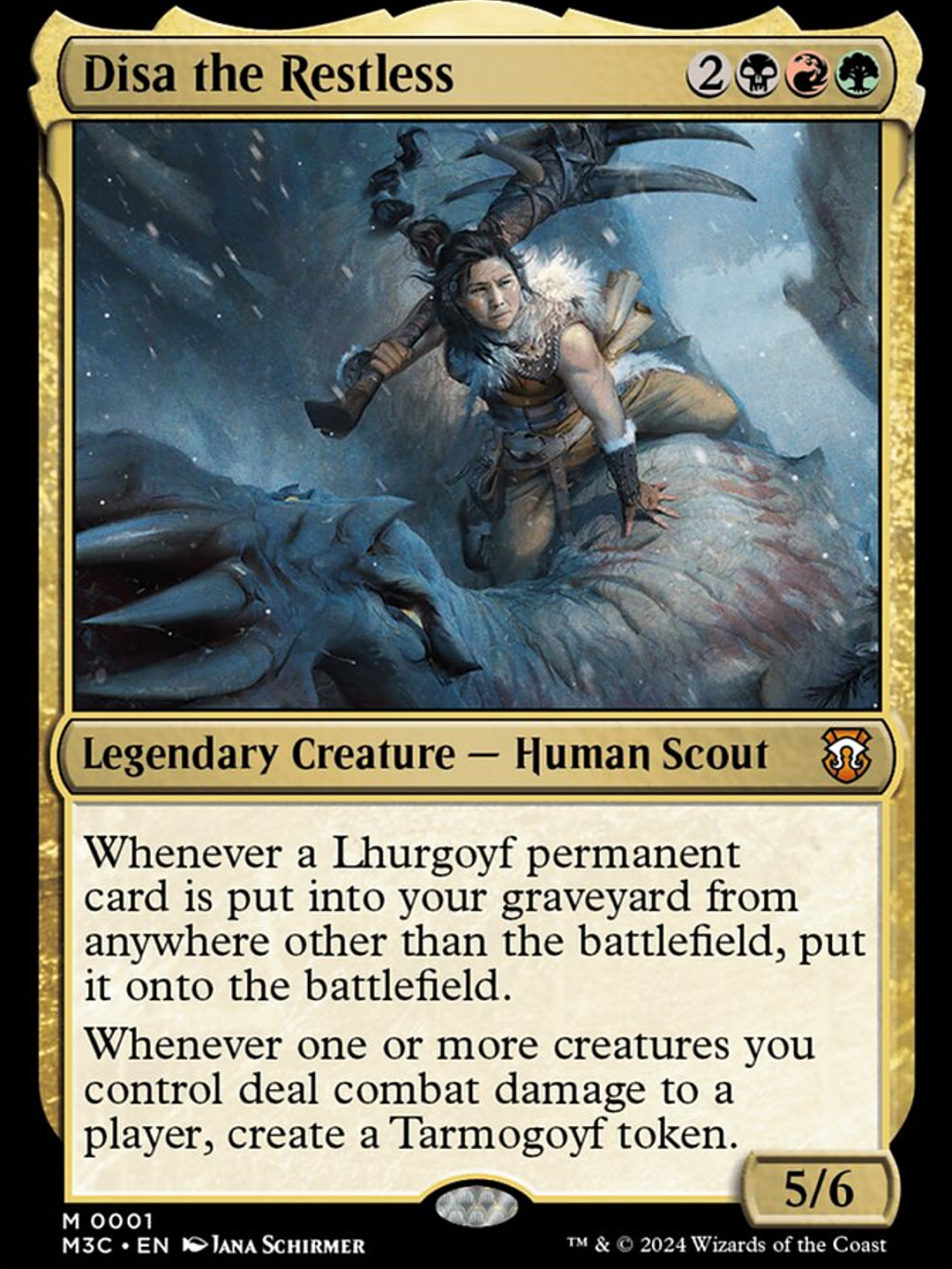 Disa the Restless (Modern Horizons 3 Commander) 1