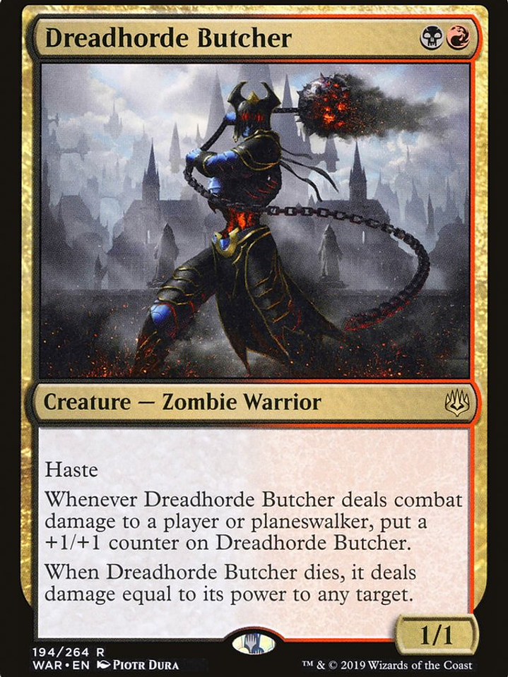 Dreadhorde Butcher (War of the Spark) 1