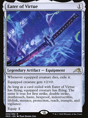 Eater of Virtue (Kamigawa: Neon Dynasty)