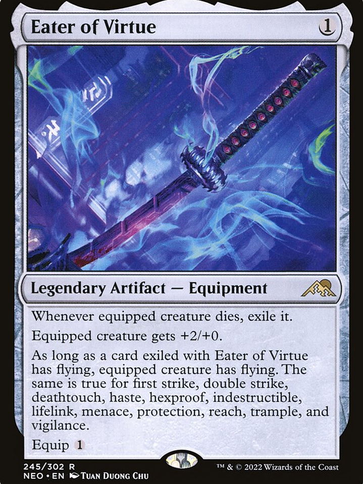 Eater of Virtue (Kamigawa: Neon Dynasty) 1