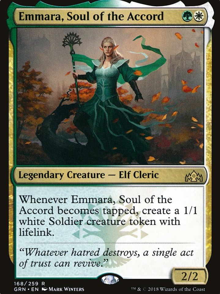 Emmara, Soul of the Accord (Guilds of Ravnica) 1